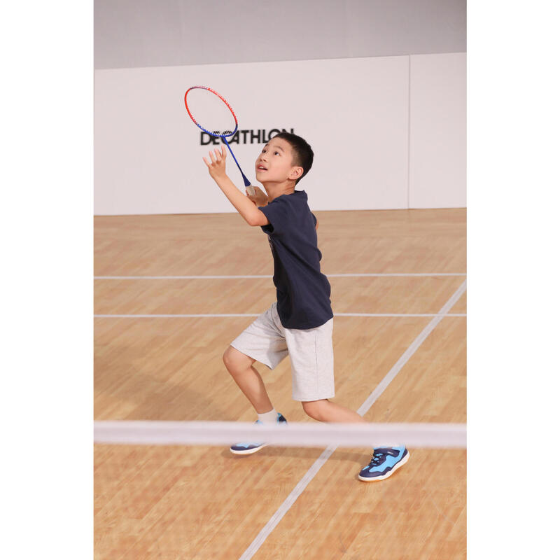 Çocuk Badminton Raketi - 90 G - Alüminyum - Mavi/Kırmızı - BR100