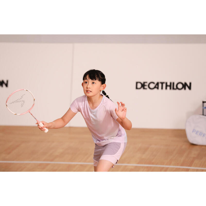 JUNIOR BADMINTON RACKET BR SENSATION 190 KID EASY PINK