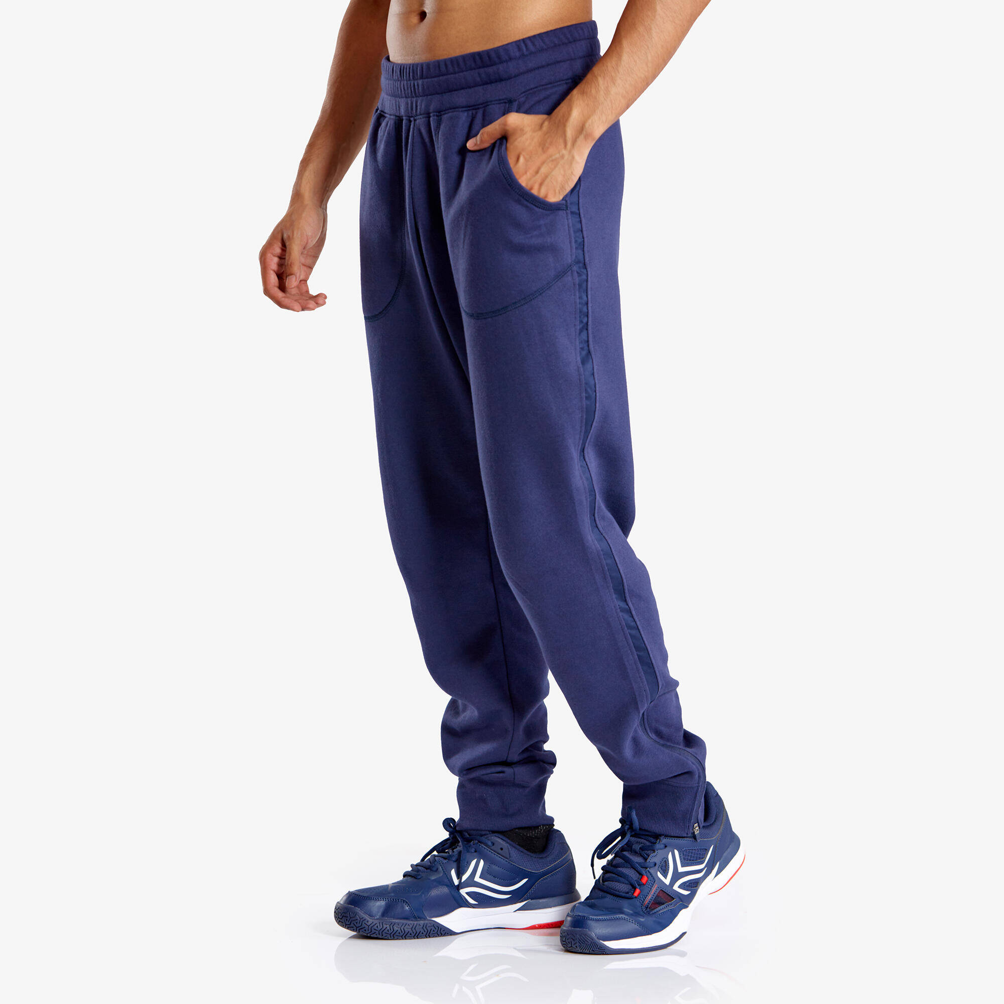 Mens Tennis Track pant TPA500 - Navy -  4