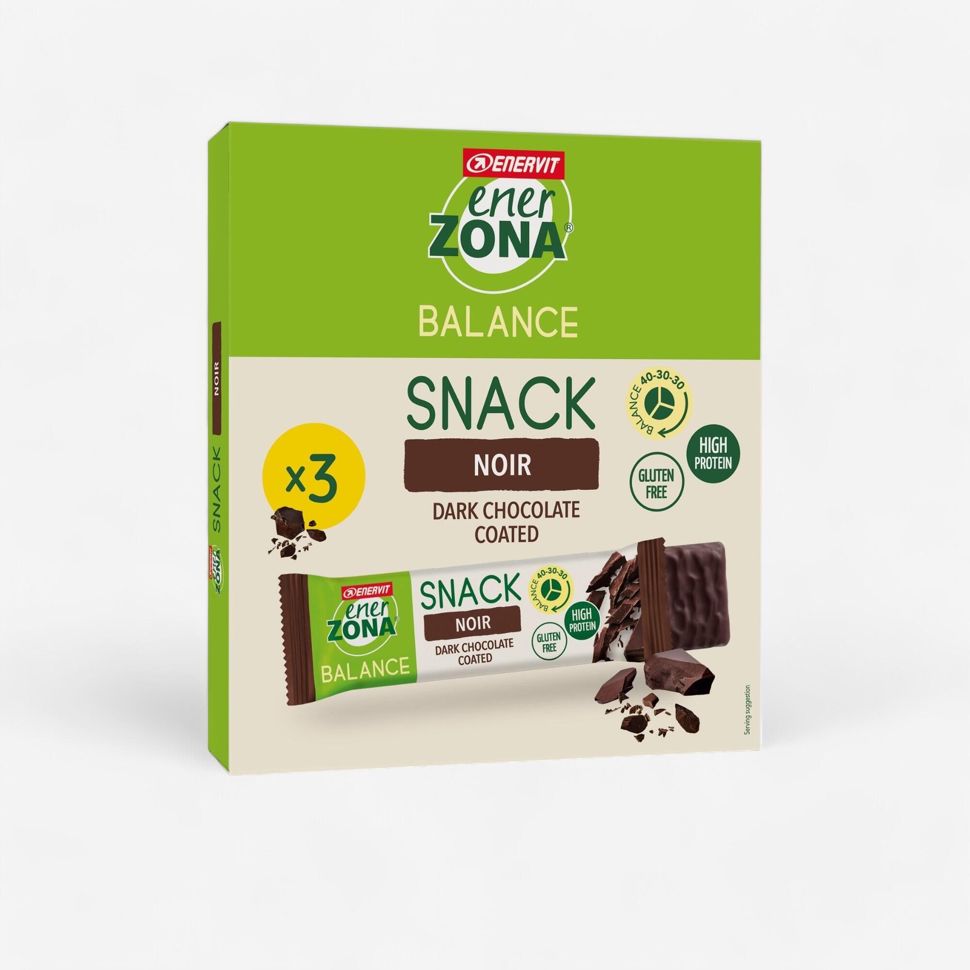ENERZONA Barretta proteica Tris Enerzona Snack Noir Enevit