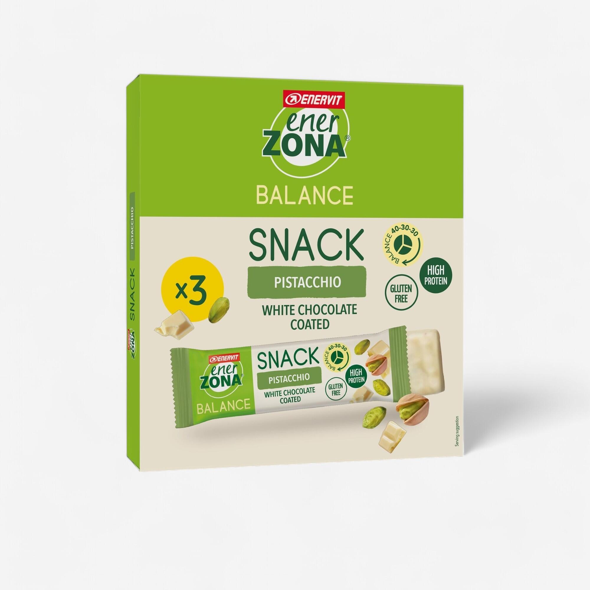 ENERZONA Barretta Proteica Tris  Enerzona Snack Pistacchio Enervit