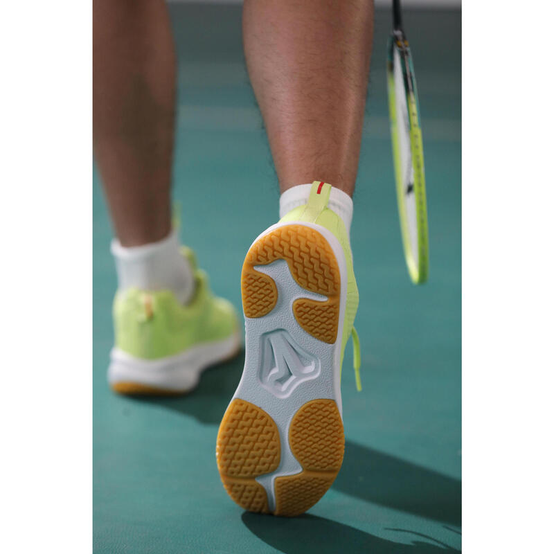 MEN BADMINTON SHOES BS SENSATION 530 LIME