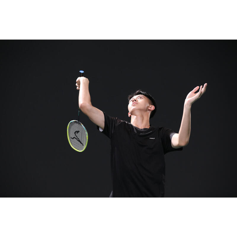 ADULT BADMINTON RACKET BR SENSATION 530 LIME GREEN