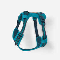 DOG HARNESS OUTDOOR 500 BLUE