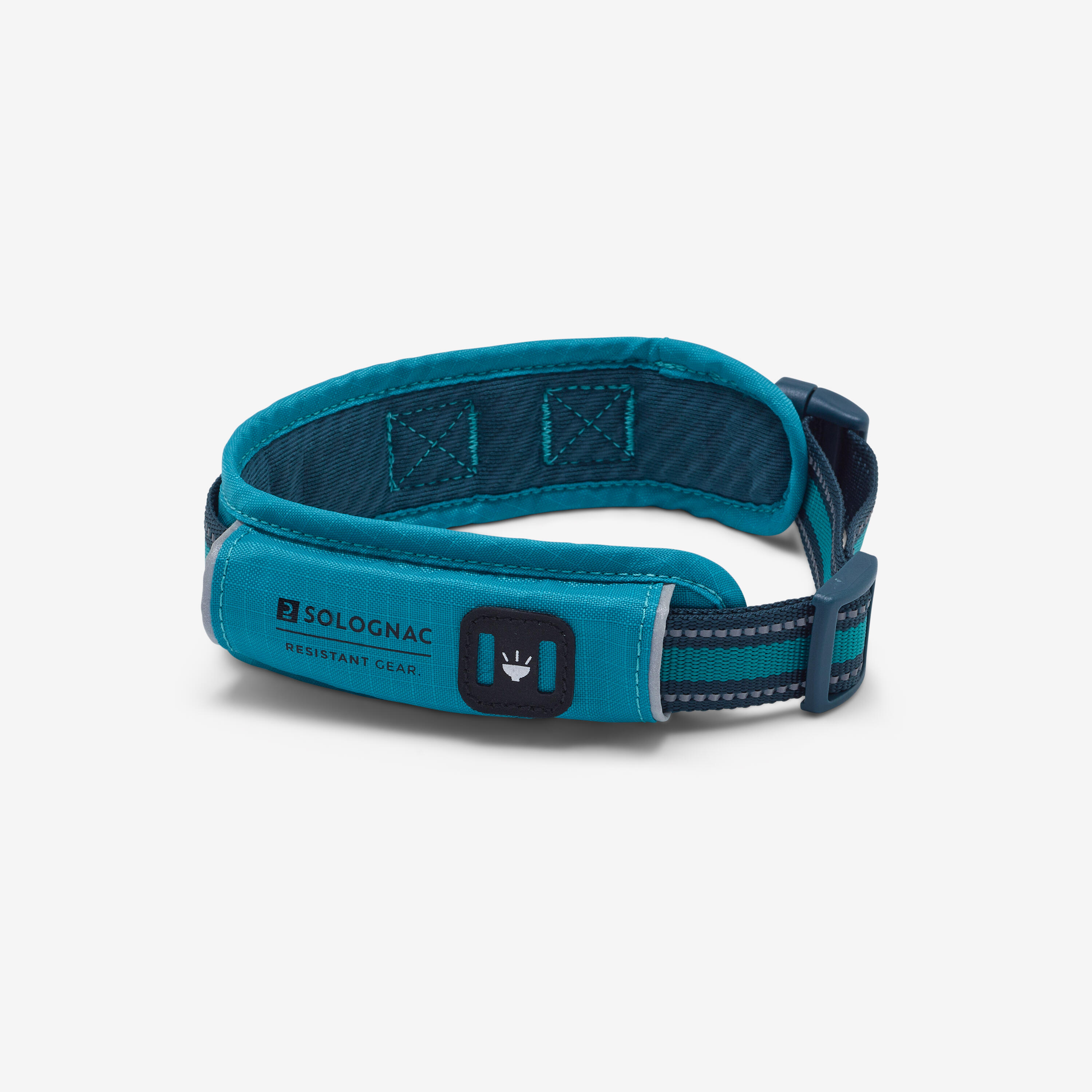 OUTDOOR DOG COLLAR BLUE 500