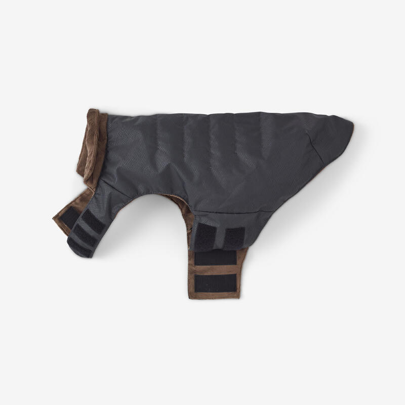 GILET CHAUD POUR CHIEN GRIS