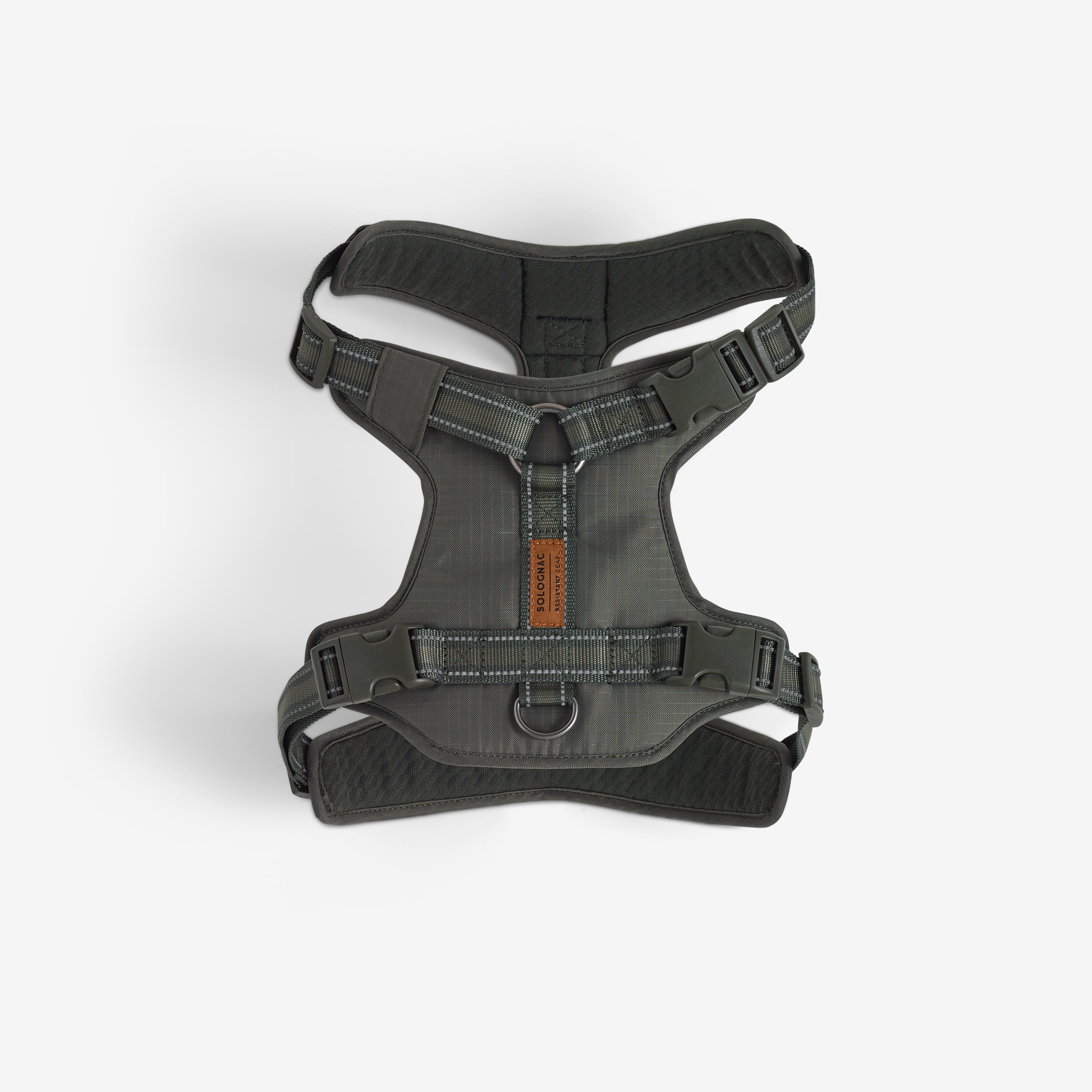 OUTDOOR 500 KHAKI DOG HARNESS