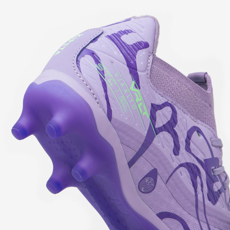 BOTAS DE FÚTBOL MUJER VIRALTO III-W FG PURPLE RAIN