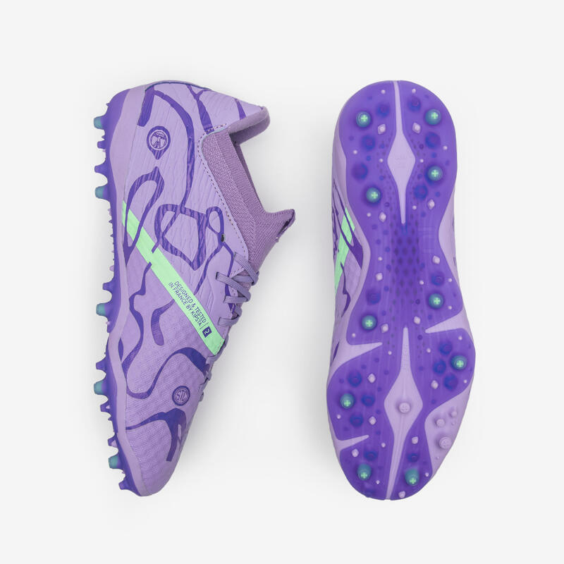 BOTAS DE FÚTBOL MUJER VIRALTO III-W MG/AG PURPLE RAIN