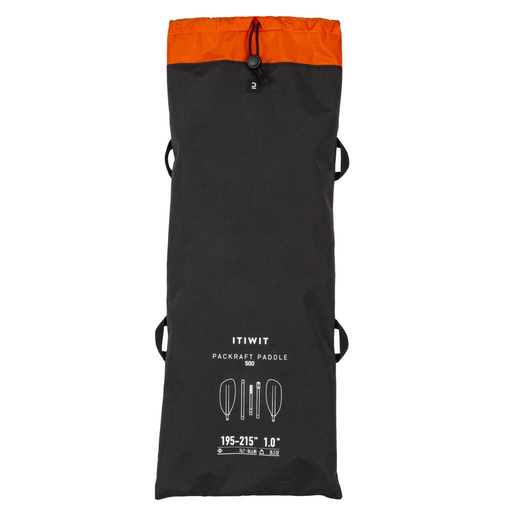 Kandekott 5-osalisele aerule Itiwit Packrafting PR500