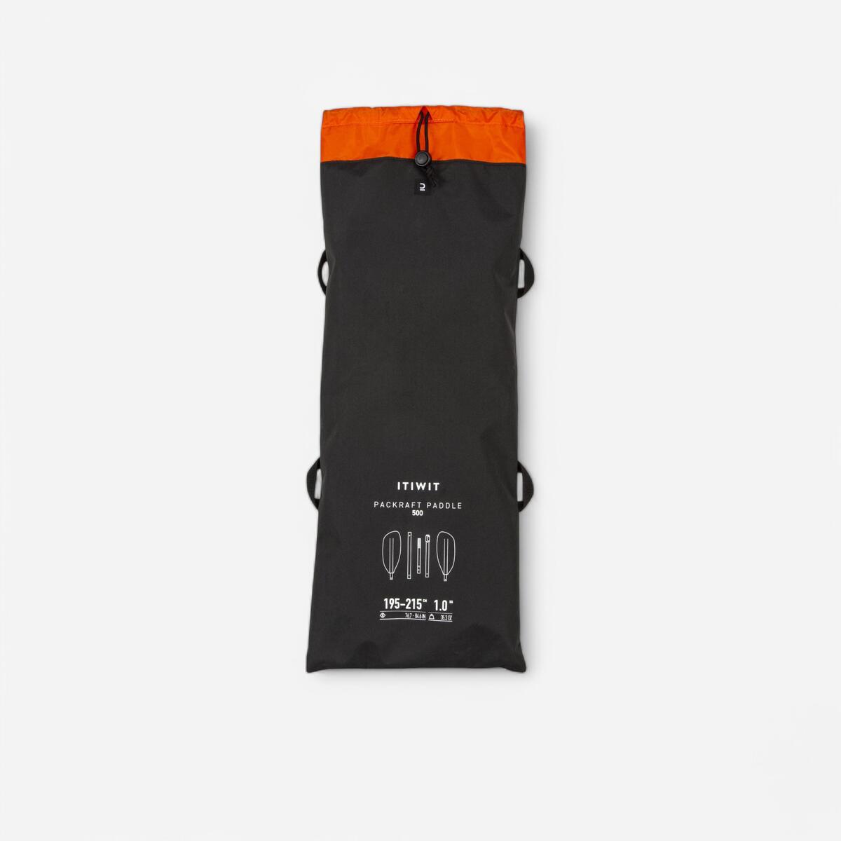 Le sac de transport de la pagaie packrafting 5 parties PR500 Itiwit