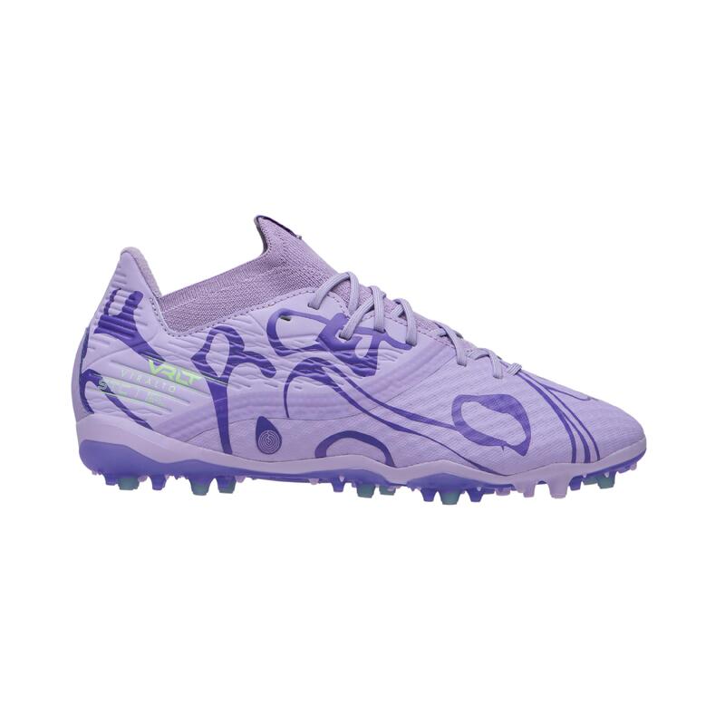 女款足球鞋 Viralto III MG/AG - 紫色雨滴