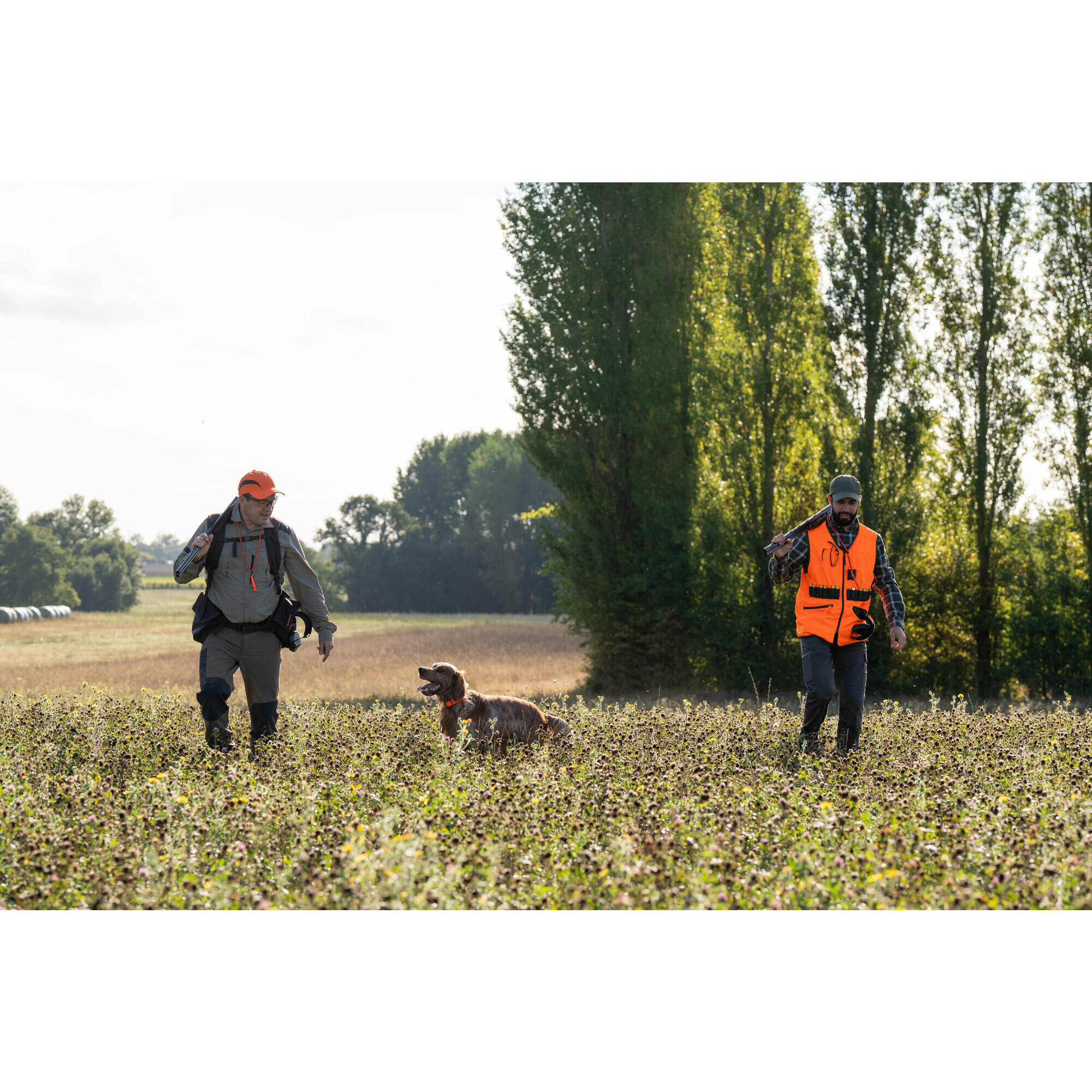 LIGHT ORANGE BREATHABLE HUNTING CAP