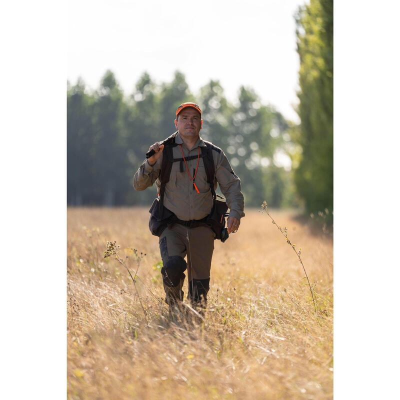 Erkek Uzun Kollu Avcı Gömleği - Yeşil - Avcılık ve Doğa Gözlemi - 520