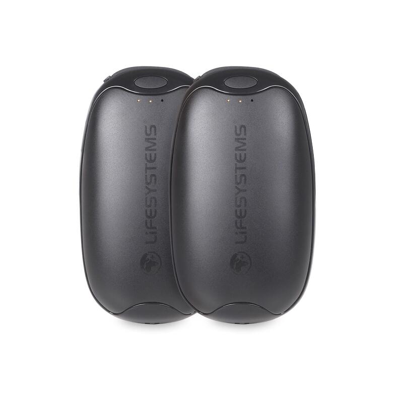 Rechargeable Dual Palm Handwarmer, USB & USB C ports Lifesystems