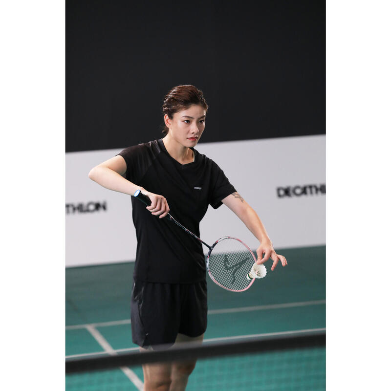 LITE Badminton T-shirt 560 Women Black