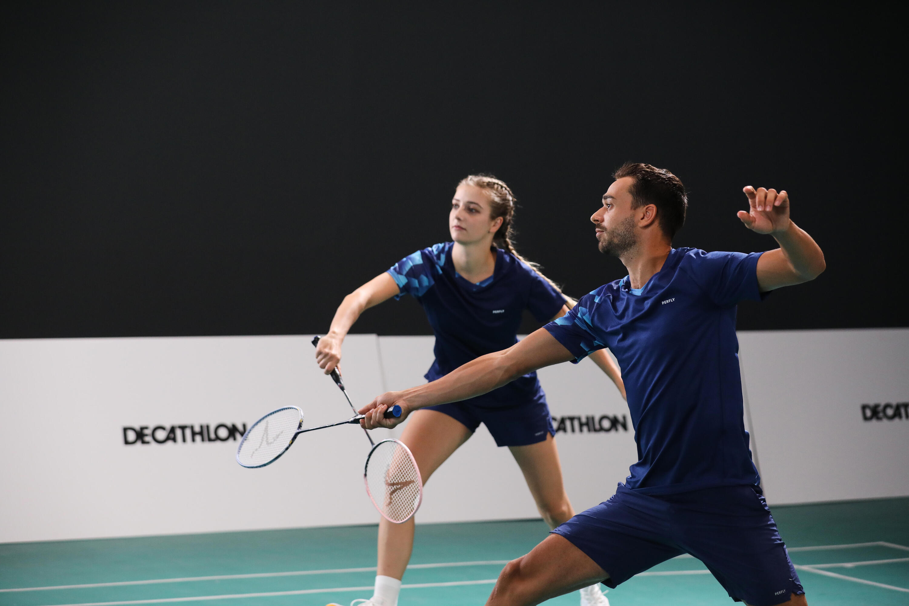 T-shirt de badminton homme – 560 6/14
