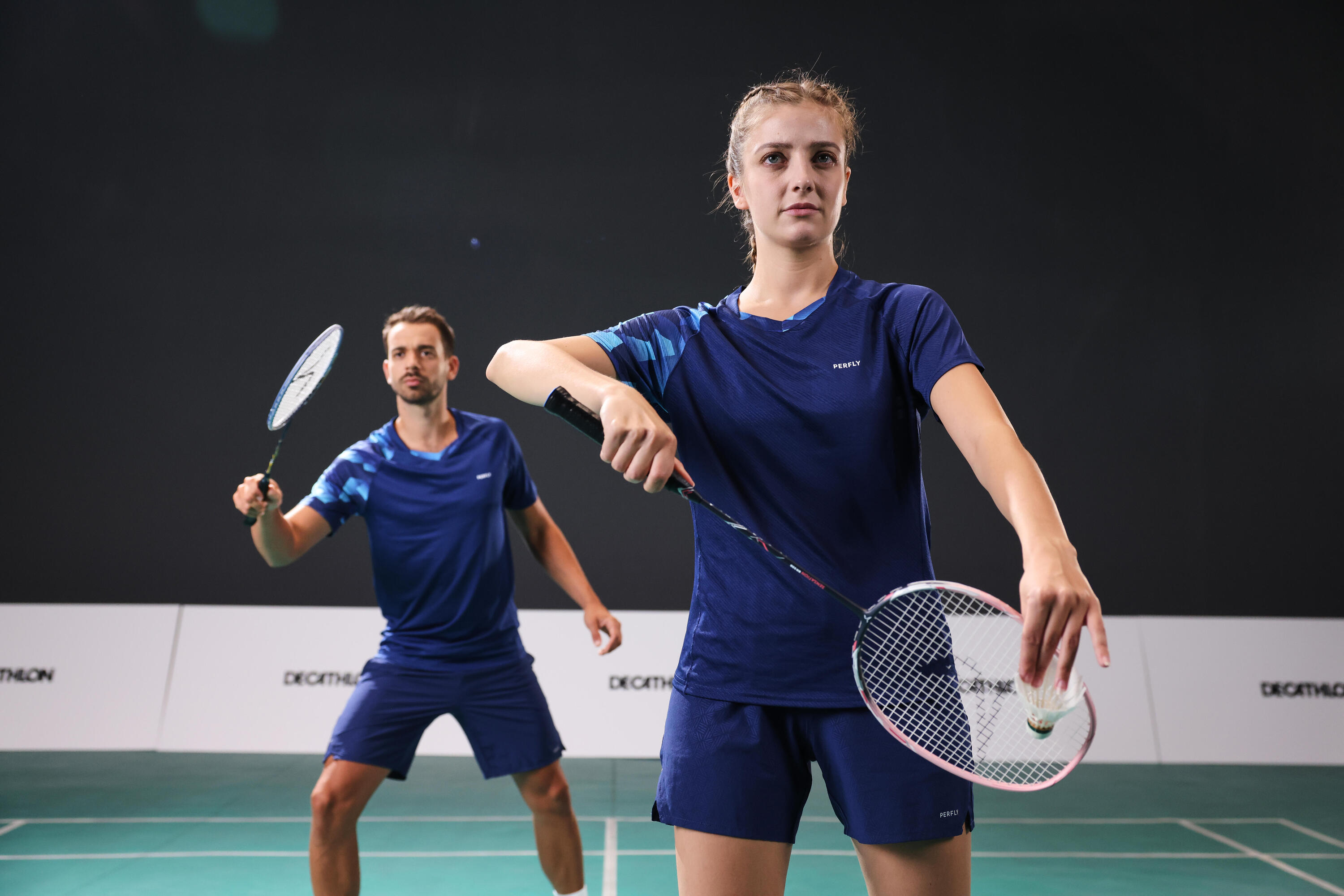 T-shirt de badminton homme – 560 5/14