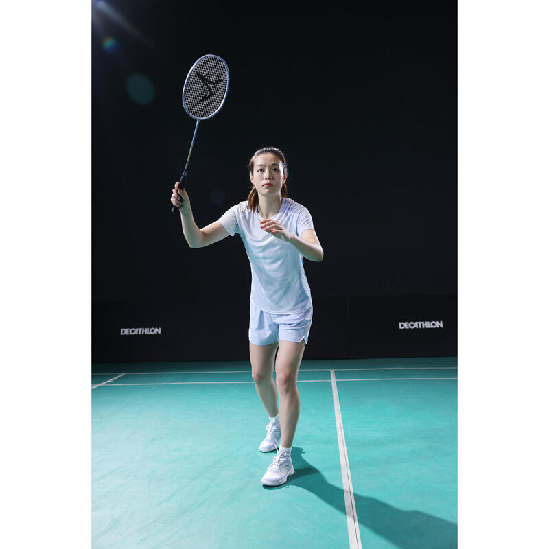 LITE Badminton T-shirt 560 Women Blue Grey