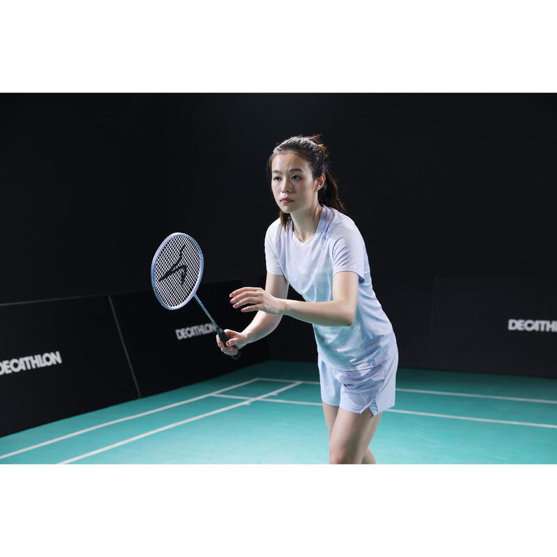 LITE Badminton T-shirt 560 Women Blue Grey