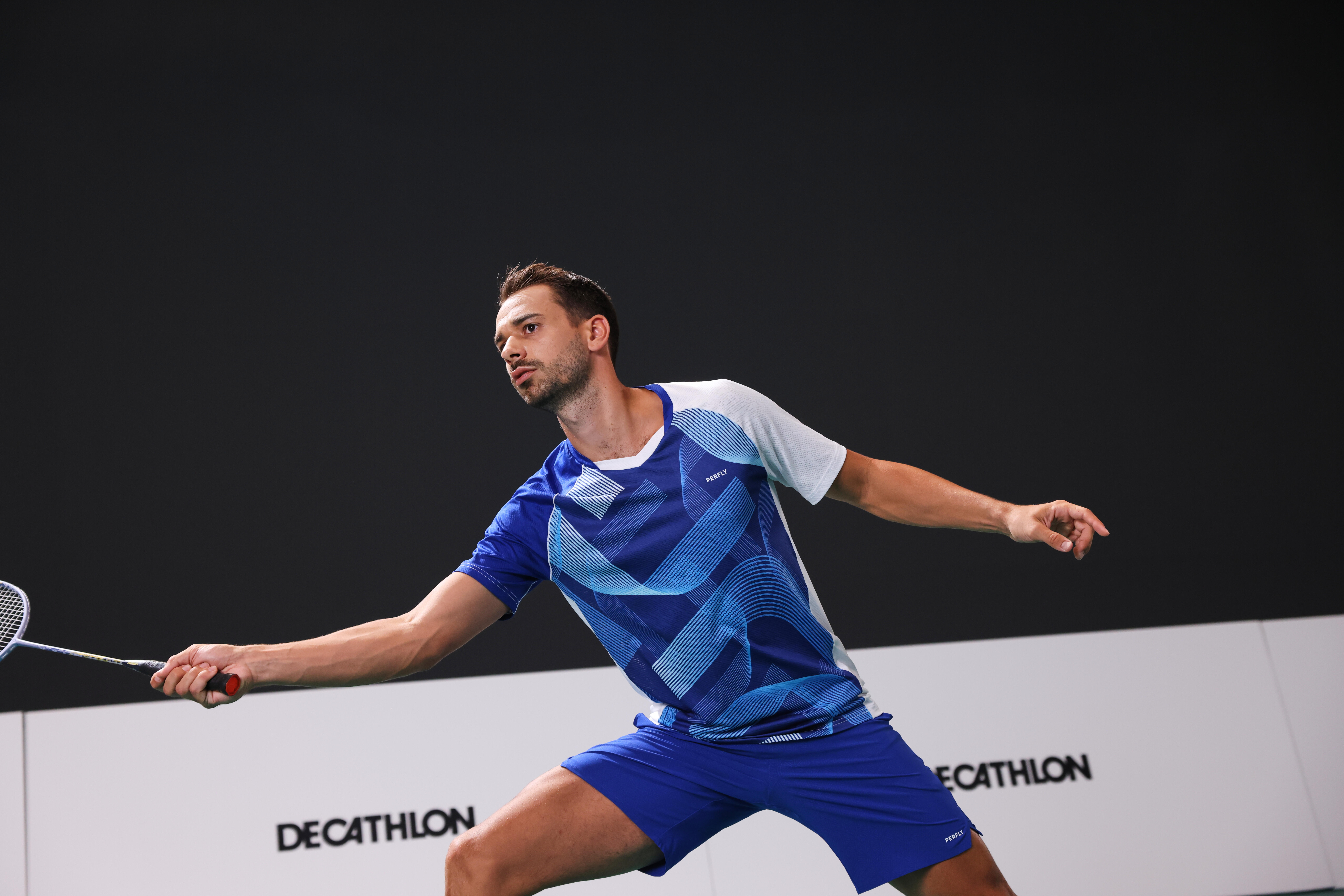 MEN BADMINTON SHORT LITE 560 ROYAL BLUE