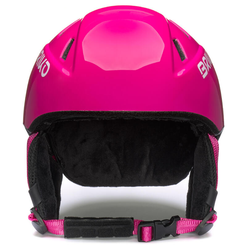 Casco sci Bimba Briko Baldo Rosa