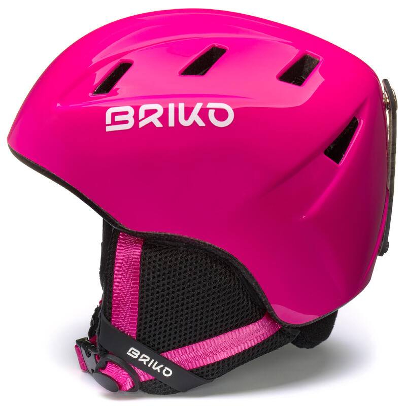 Casco sci Bimba Briko Baldo Rosa