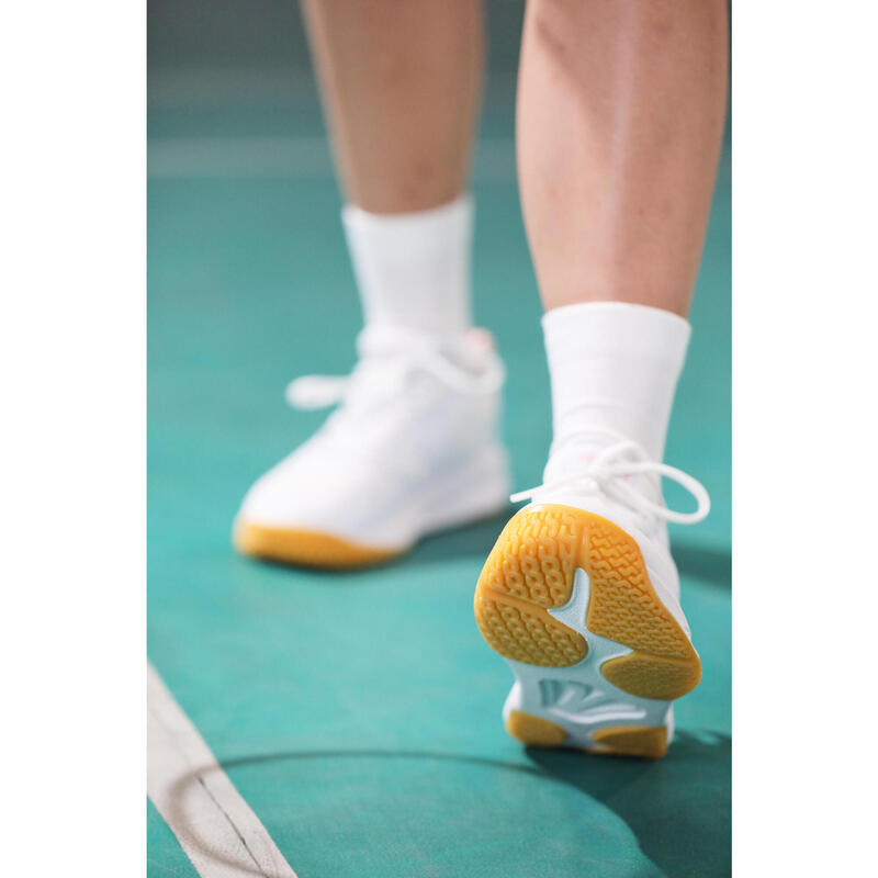Încălțăminte Badminton BS560 Lite Alb Damă