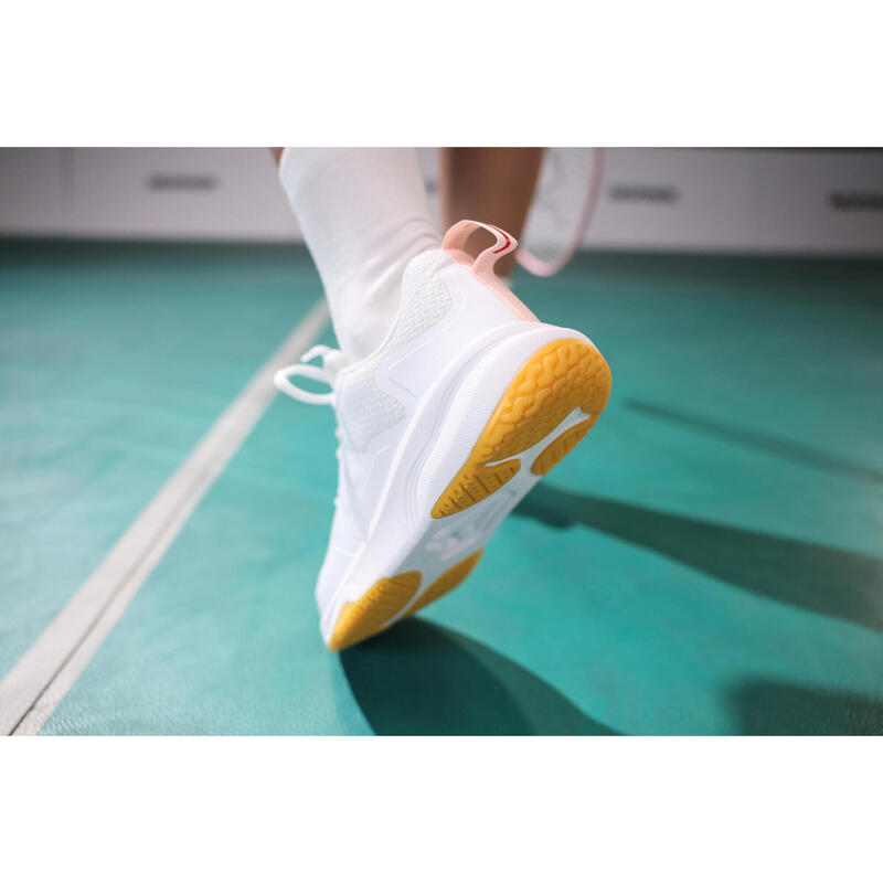 Încălțăminte Badminton BS560 Lite Alb Damă