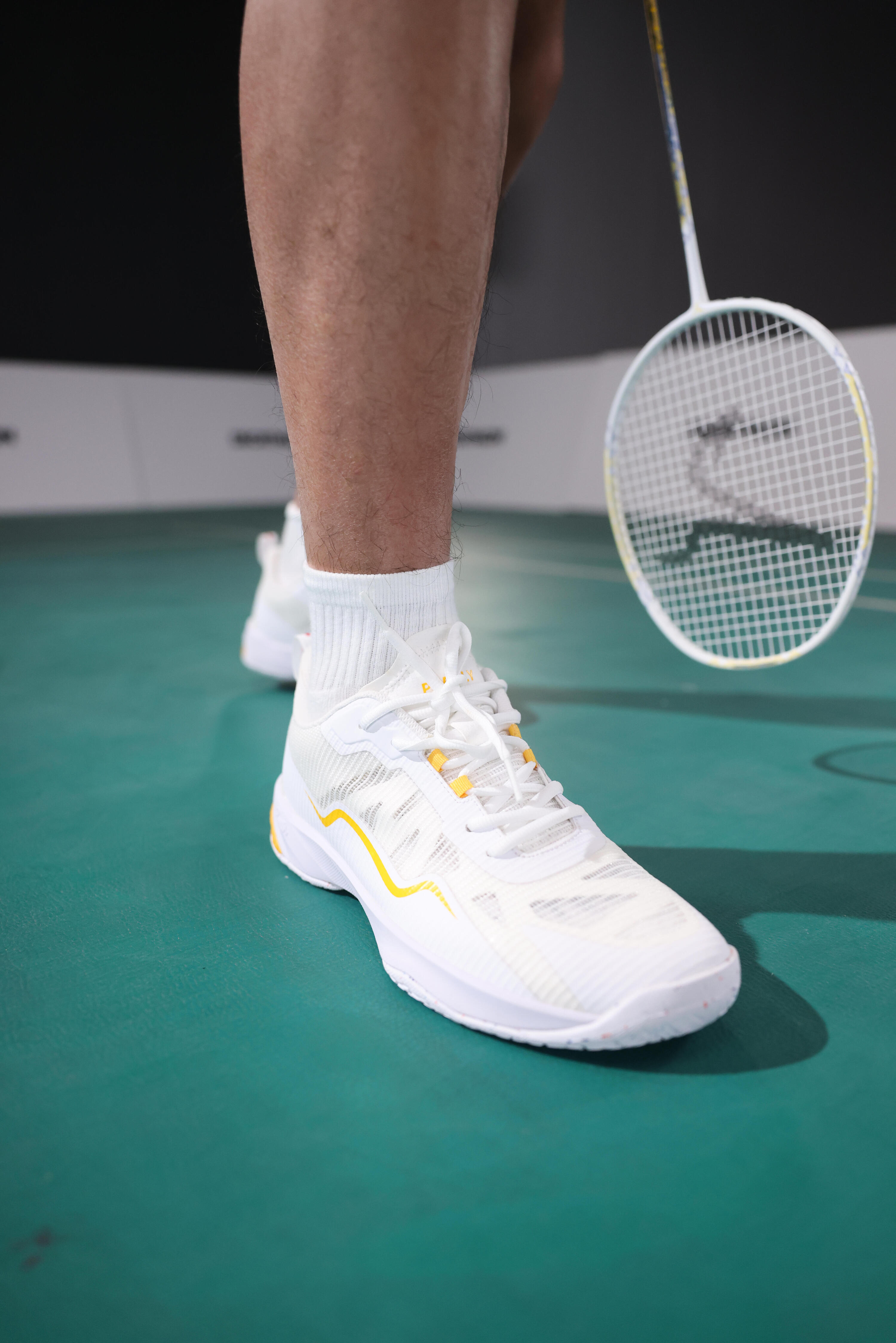 ZAPATILLAS DE BÁDMINTON HOMBRE BS 560 LITE BLANCO 21/23