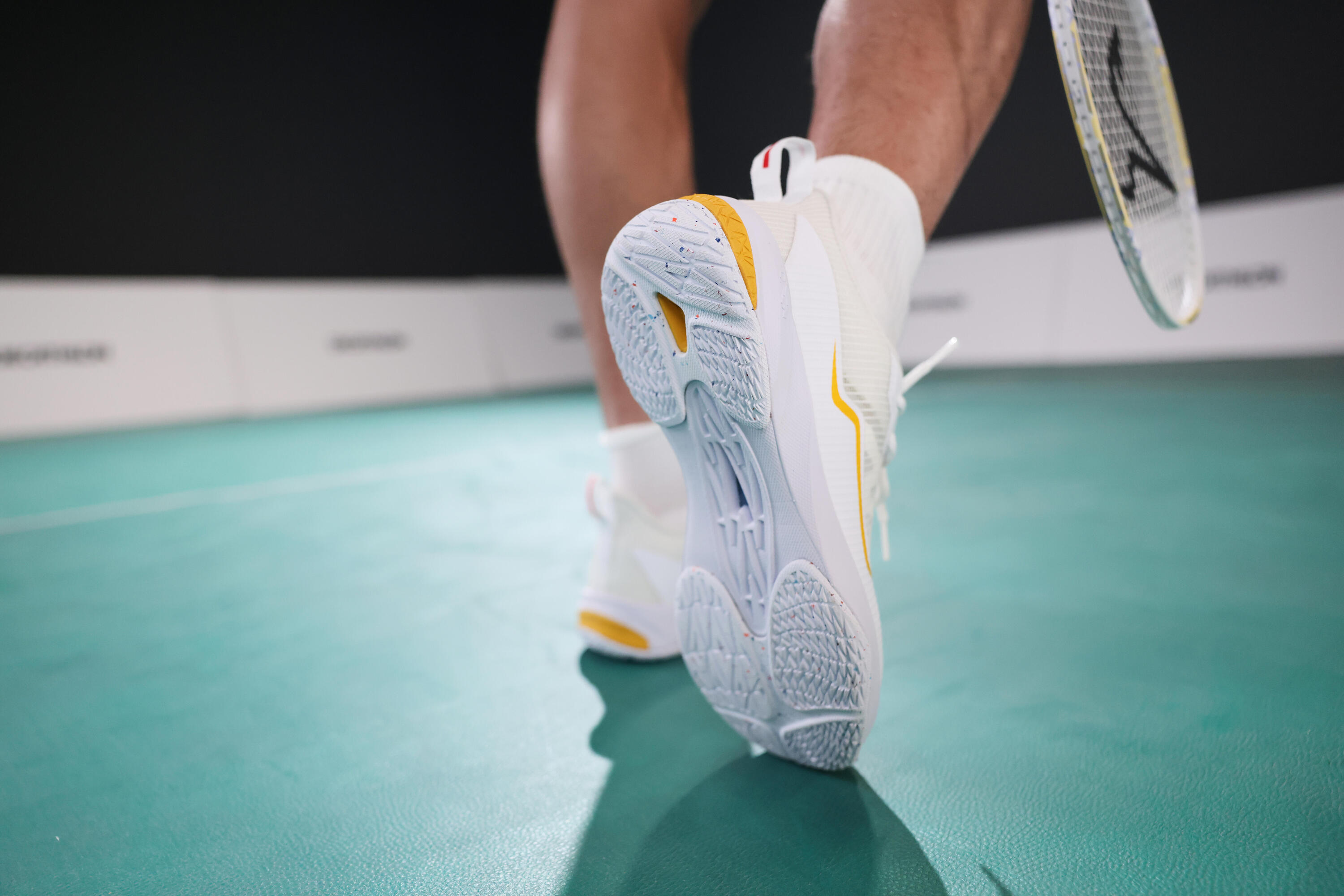 ZAPATILLAS DE BÁDMINTON HOMBRE BS 560 LITE BLANCO 19/23
