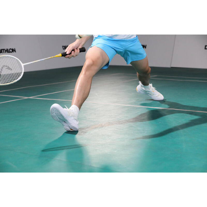 Încălțăminte Badminton BS 560 Lite Alb Bărbați