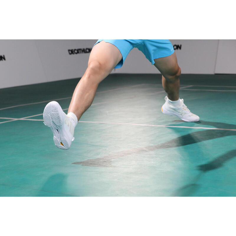 Încălțăminte Badminton BS 560 Lite Alb Bărbați