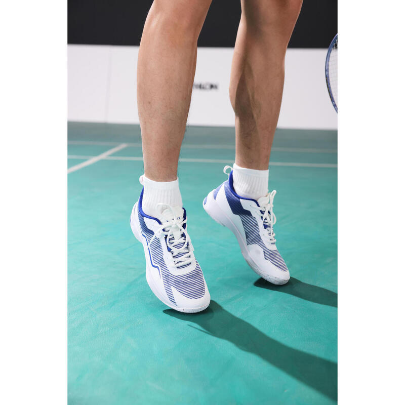 MEN BADMINTON SHOES BS LITE 560 ROYAL WHITE