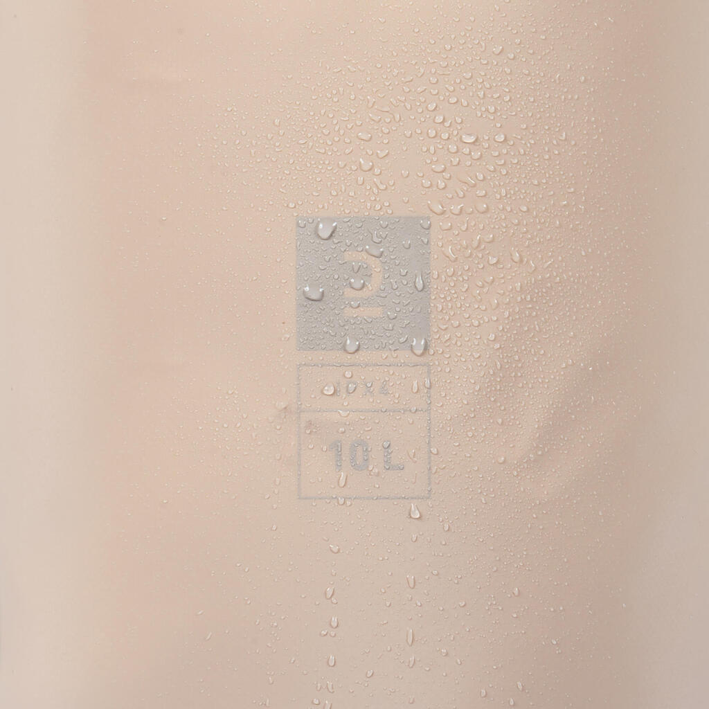 Vodootporna torba (IPX6) 10 l narančasta