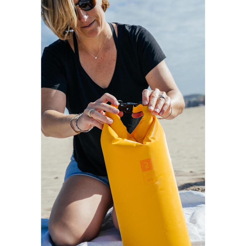 Sac étanche (IPX6) 10L - Jaune