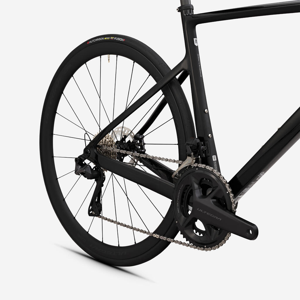 Šosejas velosipēds ar disku bremzēm Ultegra “EDR CF D12”, melns
