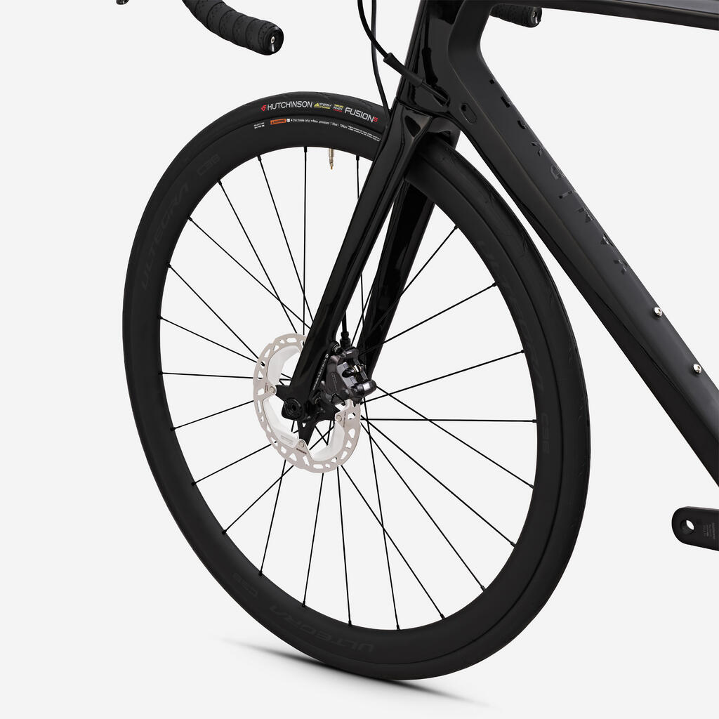 Šosejas velosipēds ar disku bremzēm Ultegra “EDR CF D12”, melns
