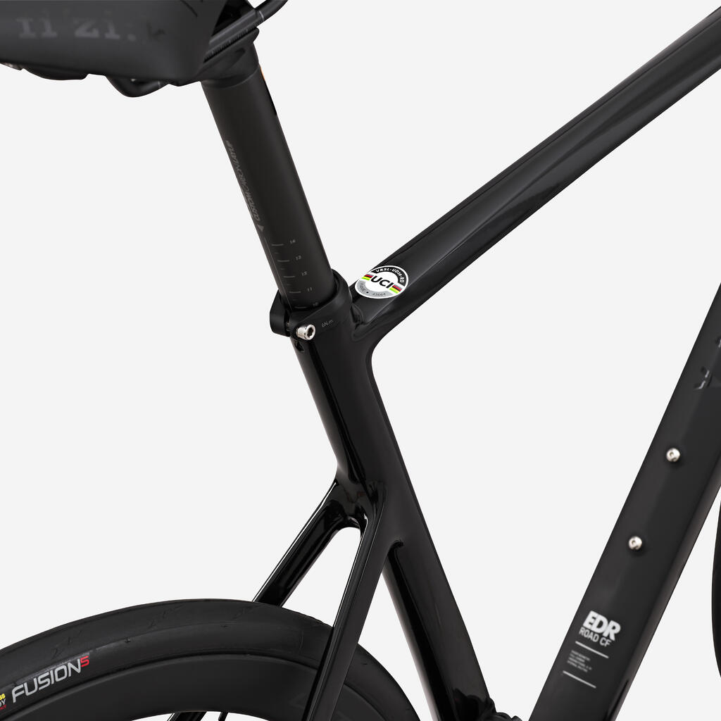 Cestno kolo EDR CF Ultegra DI2 Disc - črno