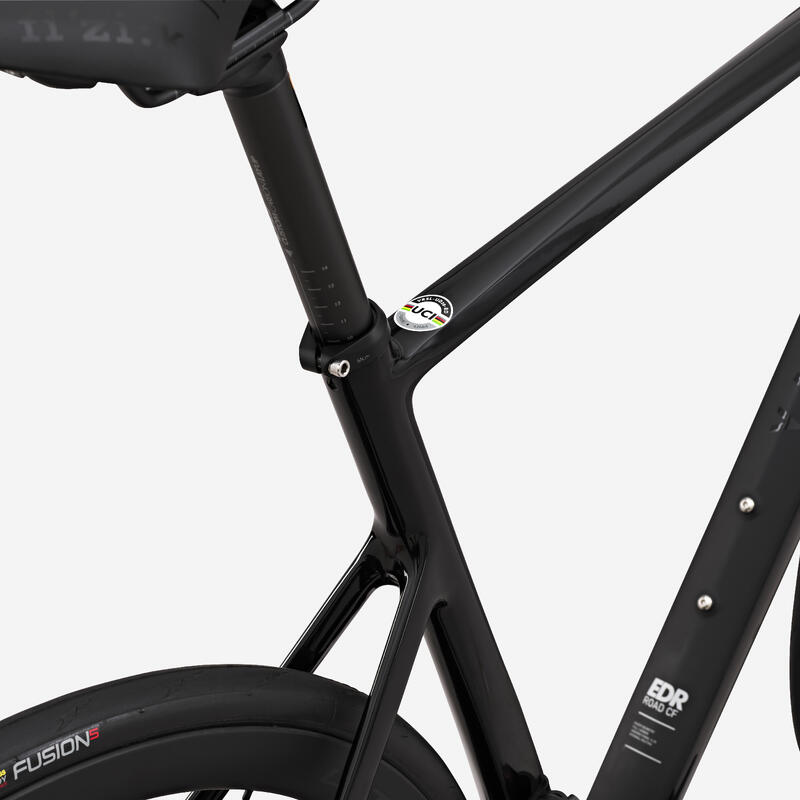 Velo route endurance SHIMANO Ultegra Di2 2x12v, EDR CF noir