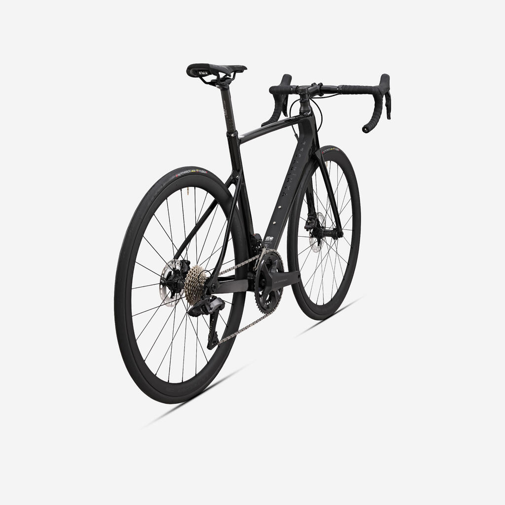 Cestný bicykel EDR CF Ultegra DI2 DISC čierny