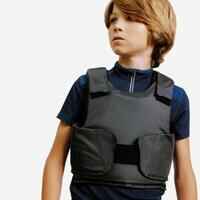 Kids' Horse Riding Body Protector 100 - Black