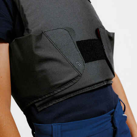 Kids' Horse Riding Body Protector 100 - Black