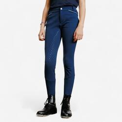 Pantalon équitation fullgrip Enfant - 580 marine