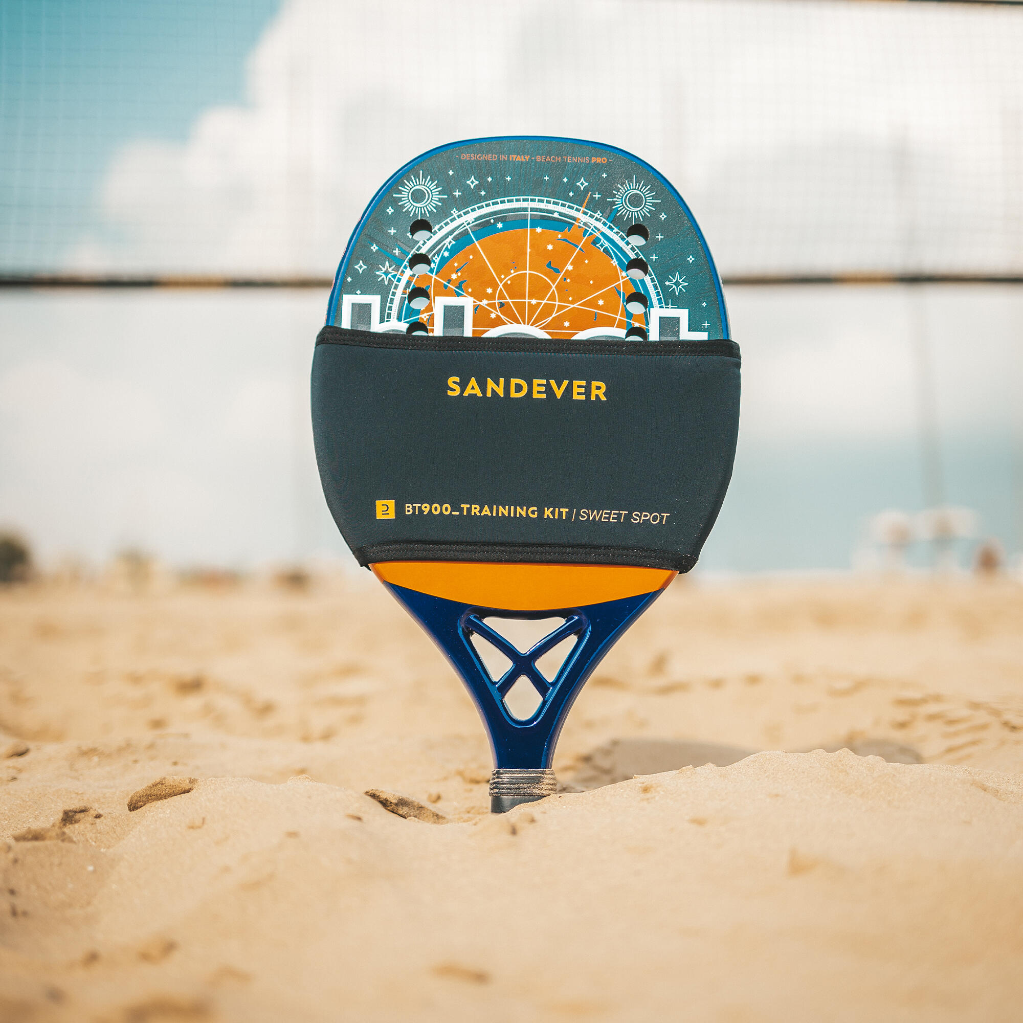 Kit allenamento beach-tennis TRAINING SWEETSPOT 5/17