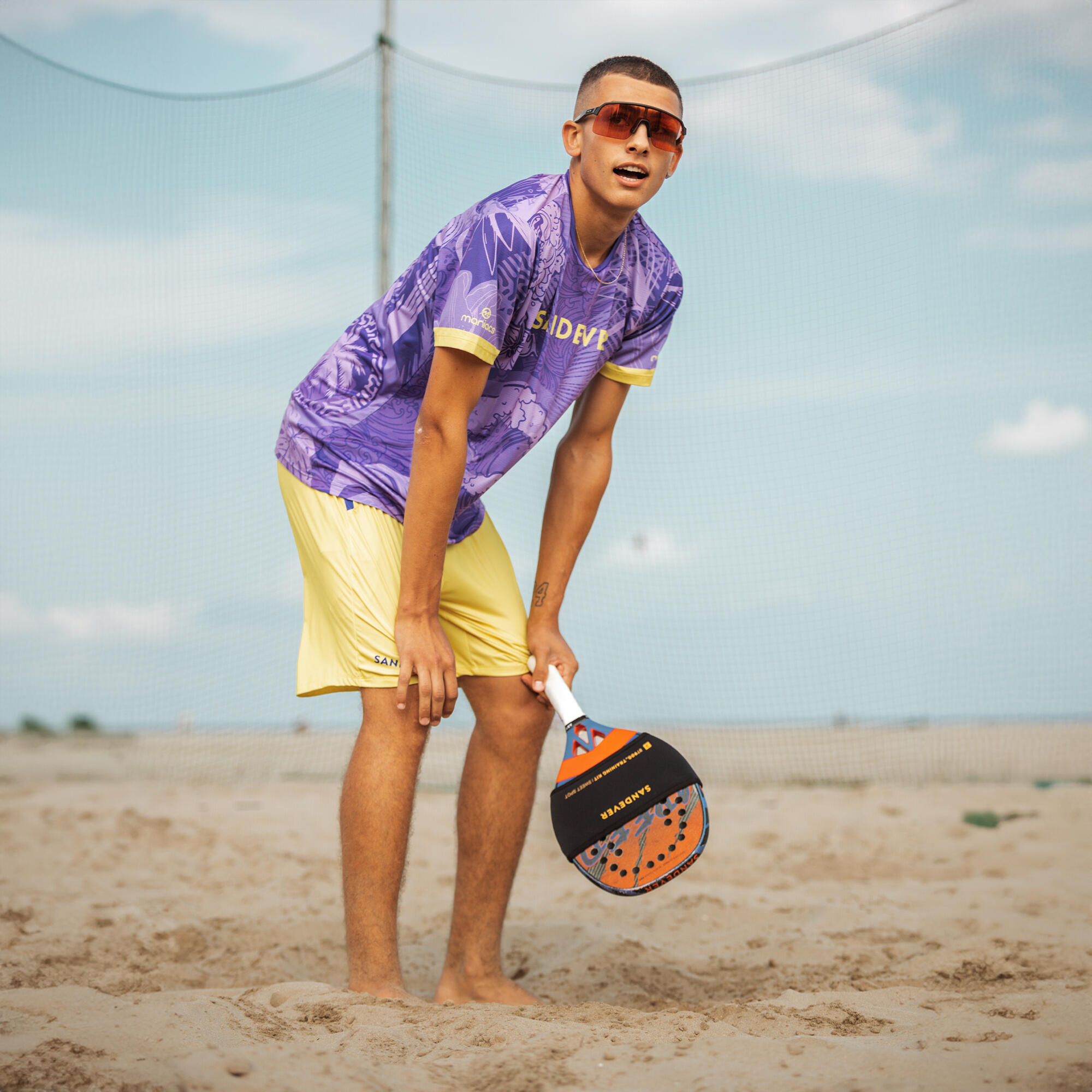 Kit allenamento beach-tennis TRAINING SWEETSPOT 11/17