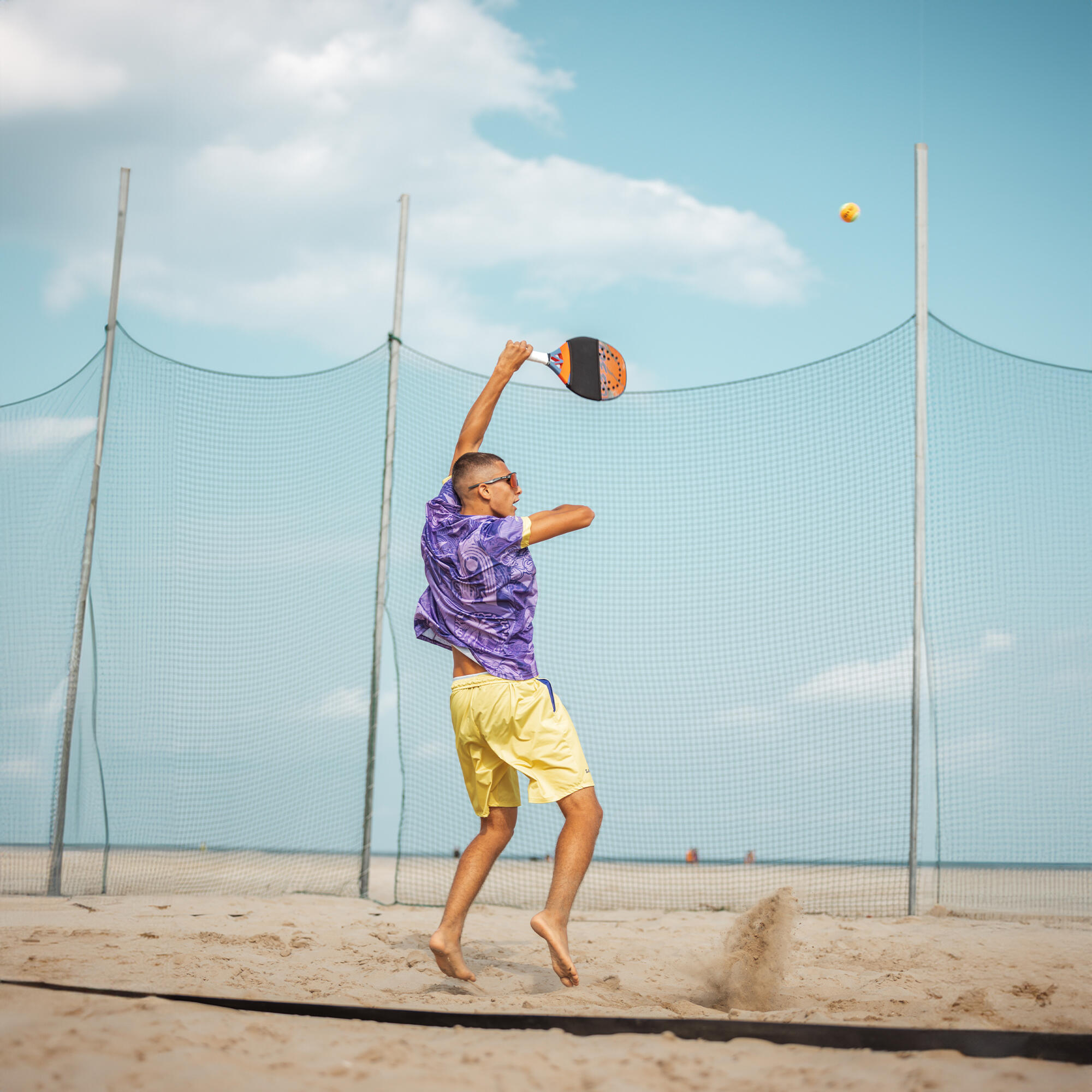 Kit allenamento beach-tennis TRAINING SWEETSPOT 8/17