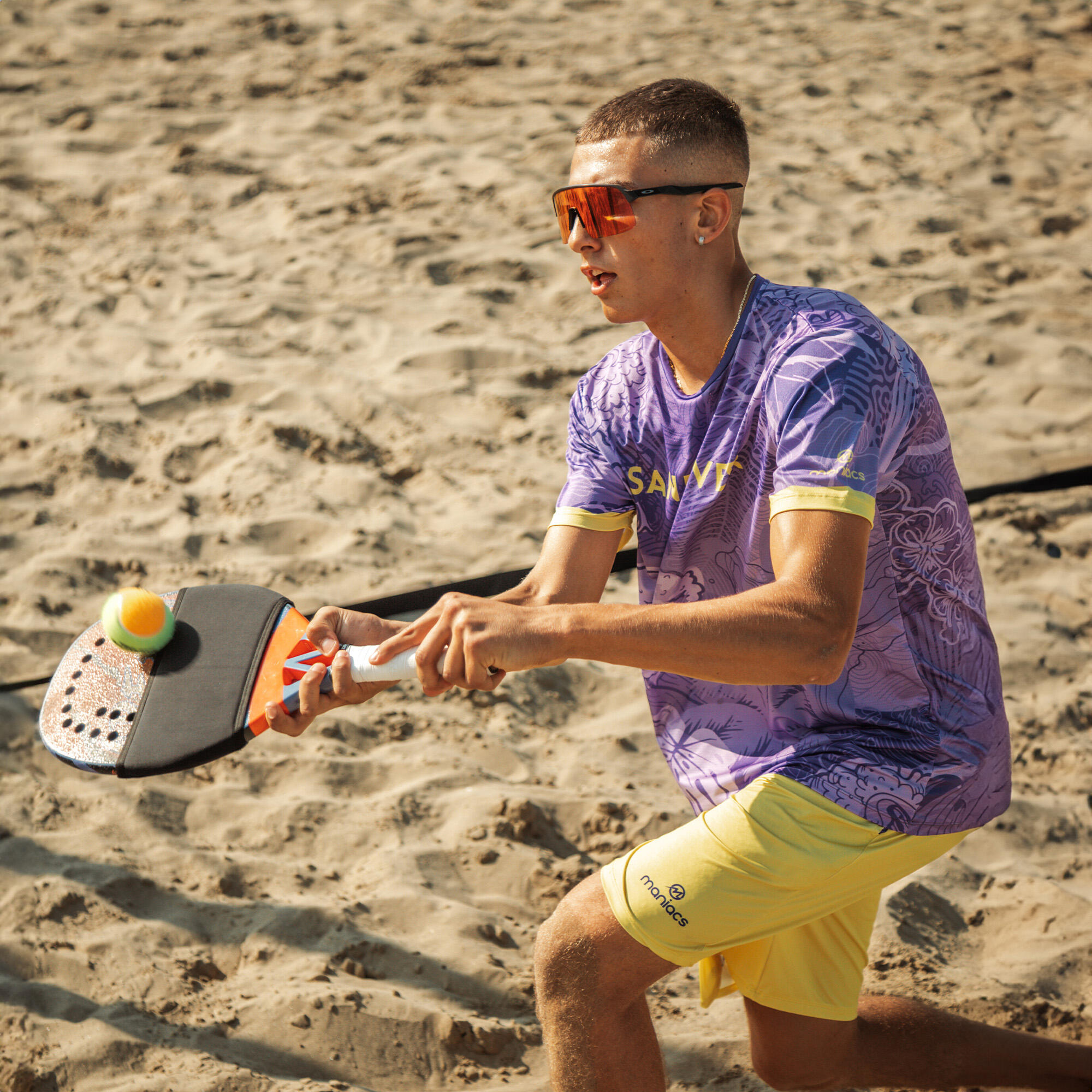Kit allenamento beach-tennis TRAINING SWEETSPOT 7/17