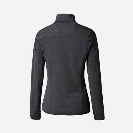 Women's long-sleeved Merino wool trekking thermal jacket - MT900