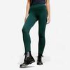 Leggings Equitación 500 Fullgrip Mujer Verde